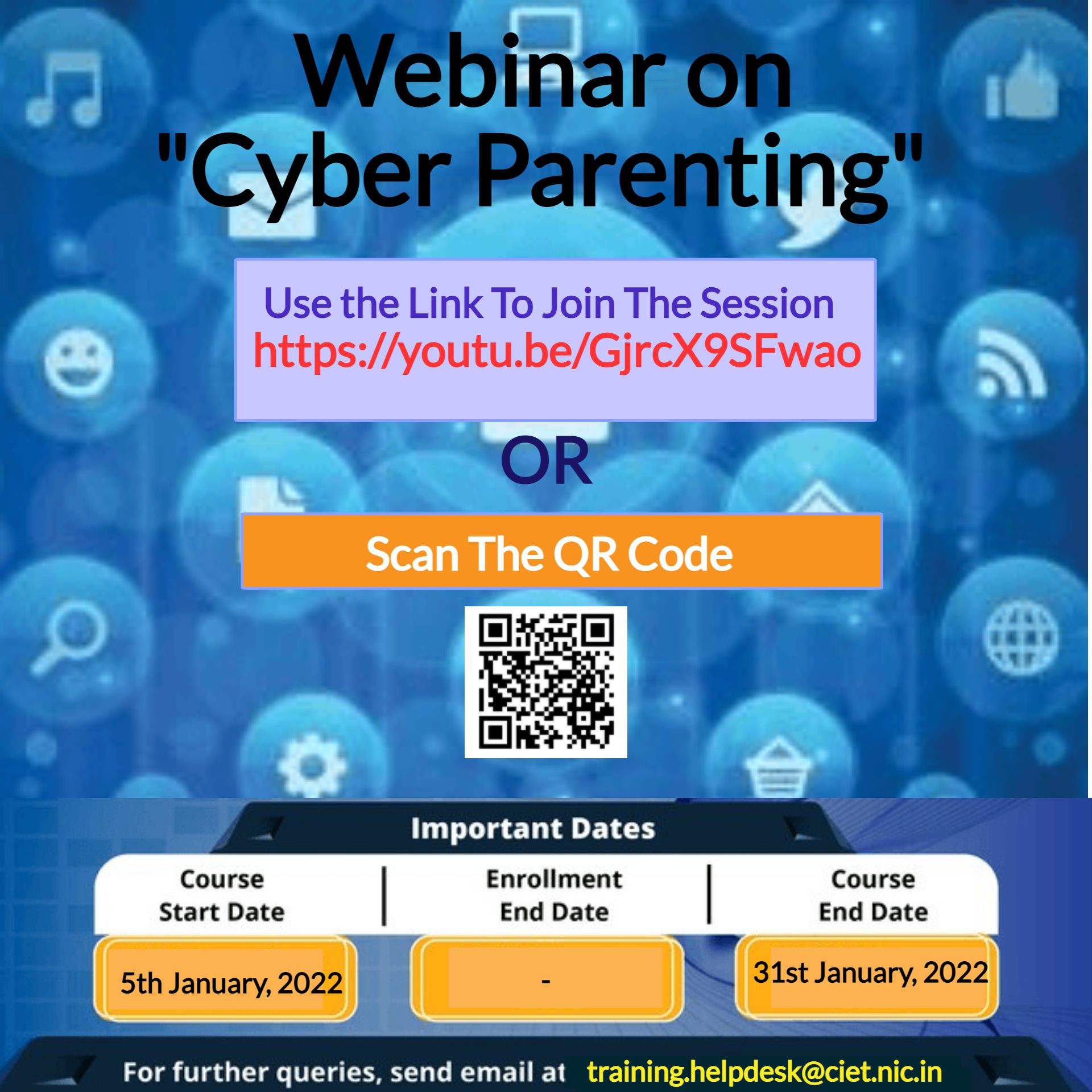 Webinar on ‘Cyber Parenting’ Image